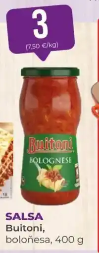SPAR BUITONI Salsa oferta