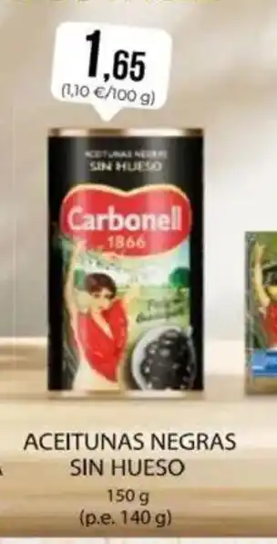 SPAR Aceitunas negras sin hueso oferta