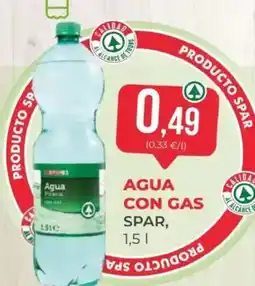 SPAR SPAR Agua con gas oferta