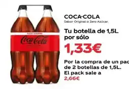 SPAR COCA COLA Sabor Original o Zero Azúcar oferta