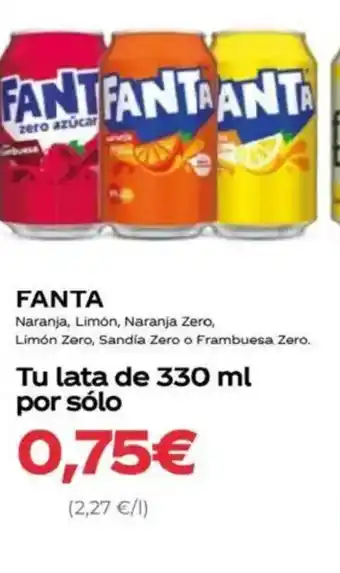 SPAR FANTA oferta