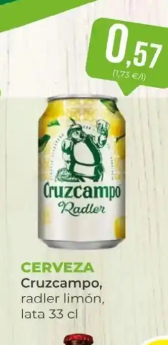 SPAR CRUZCAMPO Cerveza oferta