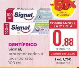 SPAR SIGNAL Dentífrico oferta