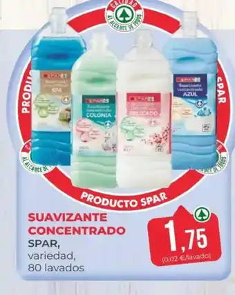 SPAR SPAR Suavizante concentrado oferta