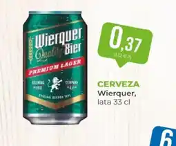 SPAR WIERQUER Cerveza oferta