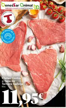 Gadis Filetes Contra o Tapa de Ternera Gallega oferta