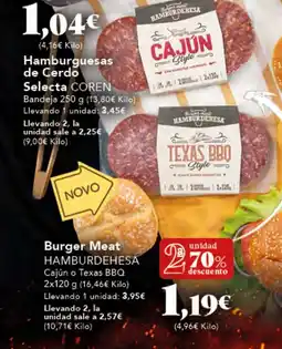 Gadis HAMBURDEHESA Burger Meat oferta