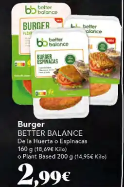 Gadis BETTER BALANCE Burger oferta
