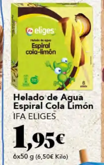 Gadis IFA ELIGES Helado de Agua Espiral Cola Limón oferta