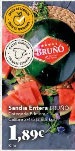Gadis BRUÑÓ Sandía Entera oferta
