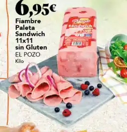 Gadis EL POZO Fiambre Paleta Sandwich oferta