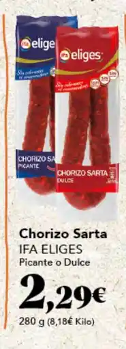 Gadis IFA ELIGES Chorizo Sarta oferta
