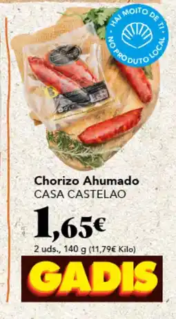 Gadis CASA CASTELAO Chorizo Ahumado oferta