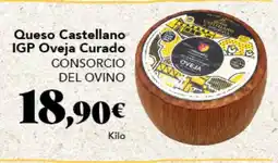 Gadis CONSORCIO DEL OVINO Queso Castellano IGP Oveja Curado oferta
