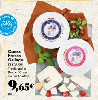Gadis O CASAL Queso Fresco Gallego oferta