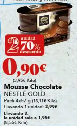 Gadis NESTLÉ GOLD Mousse Chocolate oferta