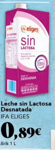 Gadis IFA ELIGES Leche sin Lactosa Desnatada oferta