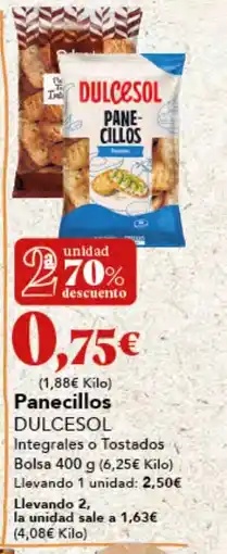 Gadis DULCESOl Panesillo oferta