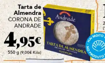 Gadis CORONA DE ANDRADE Tarta de Almendra oferta