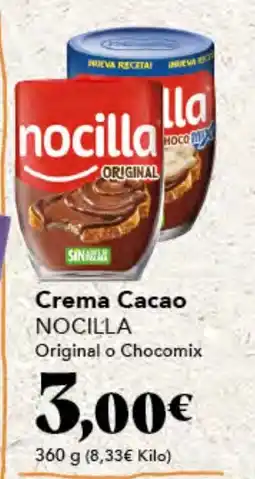 Gadis NOCILLA Crema Cacao oferta