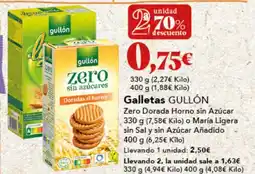 Gadis GULLÓN Galletas oferta