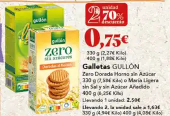 Gadis GULLÓN Galletas oferta