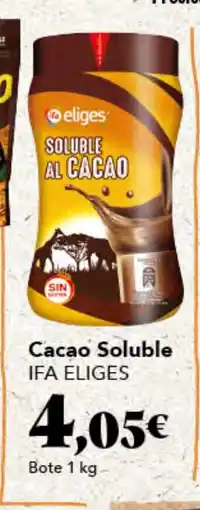 Gadis IFA ELIGES Cacao Soluble oferta