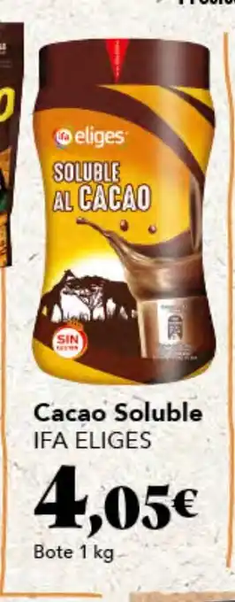 Gadis IFA ELIGES Cacao Soluble oferta