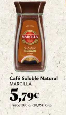 Gadis MARCILLA Café Soluble Natural oferta