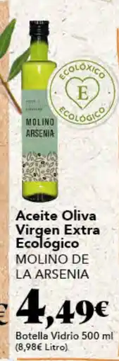 Gadis MOLINO DE LA ARSENIA Aceite Oliva Virgen Extra Ecológico oferta