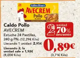 Gadis AVECREM Caldo Pollo oferta