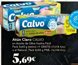Gadis CALVO Atún claro oferta
