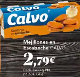 Gadis CALVO Mejillones en Escabeche oferta