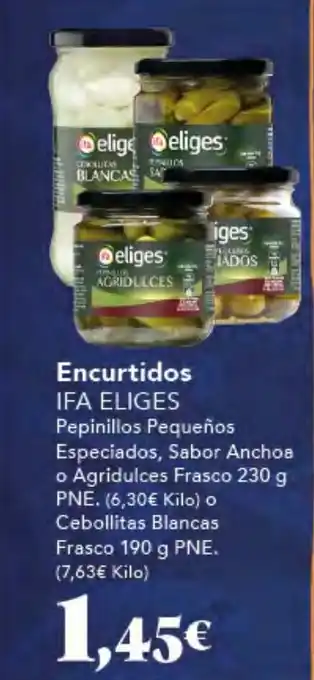 Gadis IFA ELIGES Encurtidos oferta