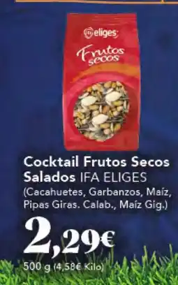 Gadis IFA ELIGES Cocktail Frutos Secos Salados oferta
