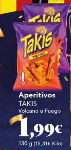 Gadis TAKIS Aperitivos oferta