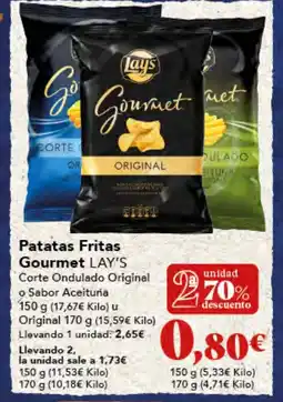 Gadis LAY'S Patatas Fritas Gourmet oferta