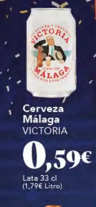 Gadis VICTORIA Cerveza Málaga oferta