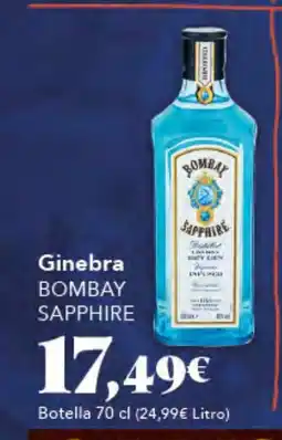 Gadis BOMBAY SAPPHIRE Ginebra oferta