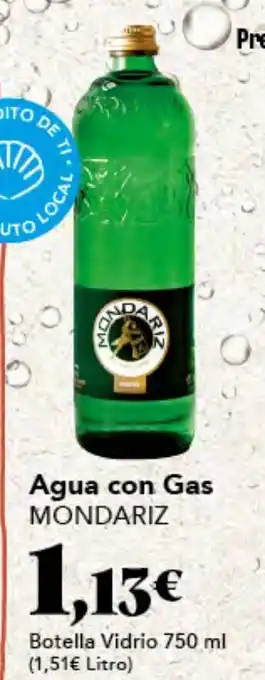 Gadis MONDARIZ Agua con Gas oferta