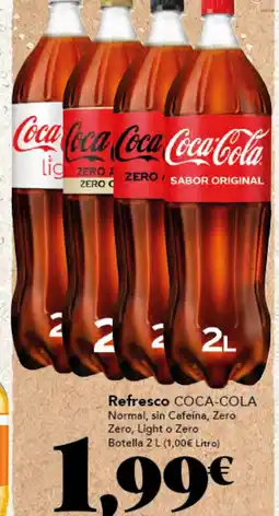 Gadis COCA COLA Refresco oferta
