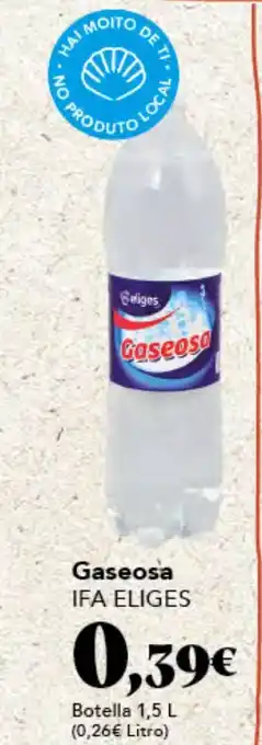 Gadis IFA ELIGES Gaseosa oferta