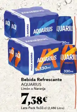 Gadis AQUARIUS Bebida Refrescante oferta