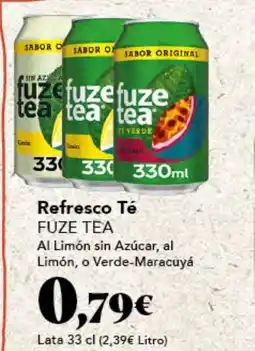 Gadis FUZE TEA Refresco Té oferta