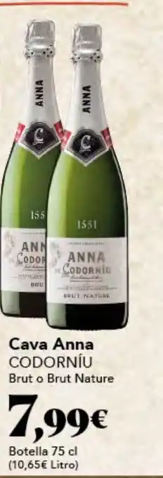 Gadis CODORNÍU Cava Anna oferta