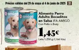 Gadis IFA AMIGO Alimento Perro Adulto Bocaditos en Salsa oferta