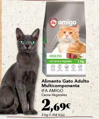 Gadis IFA AMIGO Alimento Gato Adulto Multicomponente oferta