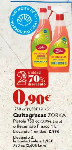 Gadis ZORKA Quitagrasas oferta