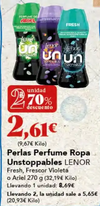 Gadis LENOR Perlas Perfume Ropa Unstoppables oferta