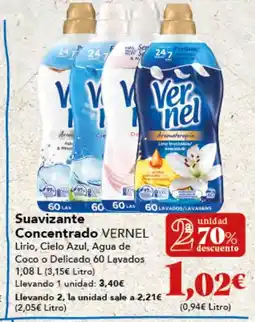 Gadis VERNEL Suavizante Concentrado oferta